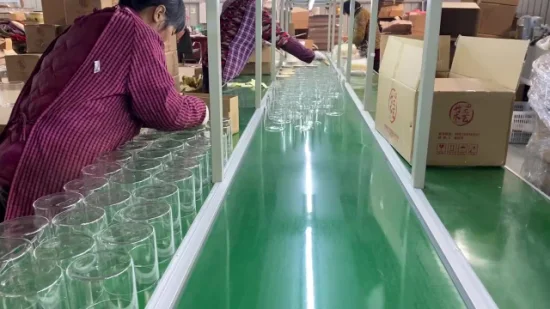 Transfert de chaleur verre transparent givré fond de couleur verre imprimé 16oz couleur fond tasse de bière transparente